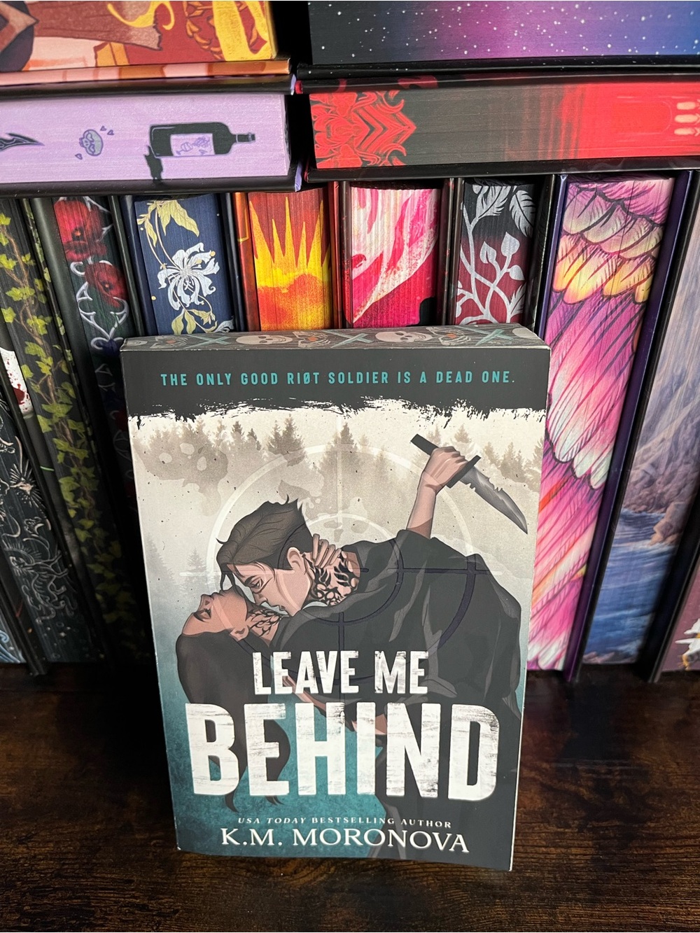 Leave Me Behind by K.M. Moronova Out of Print Deluxe